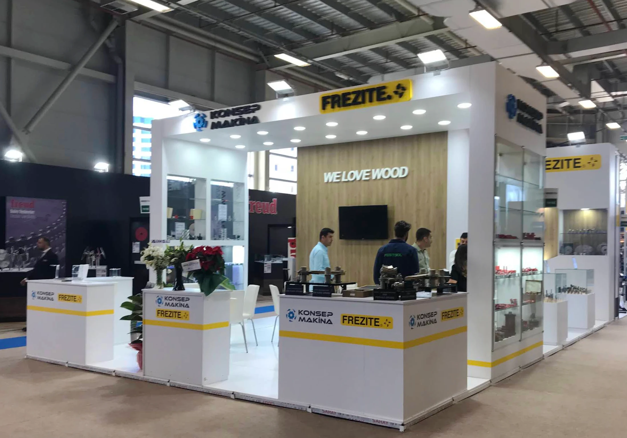 Konsep Makina fuar standından ürün ve sektör buluşması görüntüsü 3